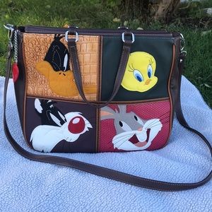 ♦️Rare♦️Bricchiallini Warner Brothers Purse 👜
